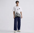 Men Print Track Suit| FLAME