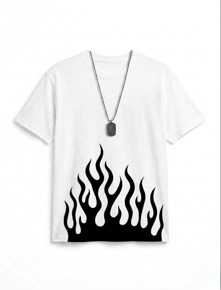 Men Print Track Suit| FLAME